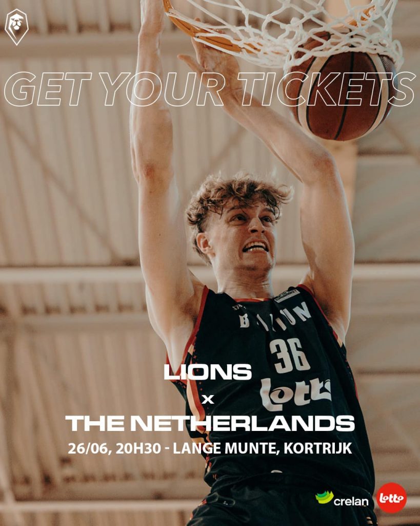 Belgian Lions ontvangen Nederland | Basketball Belgium